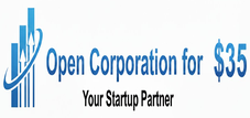 open corporation for $35 logo