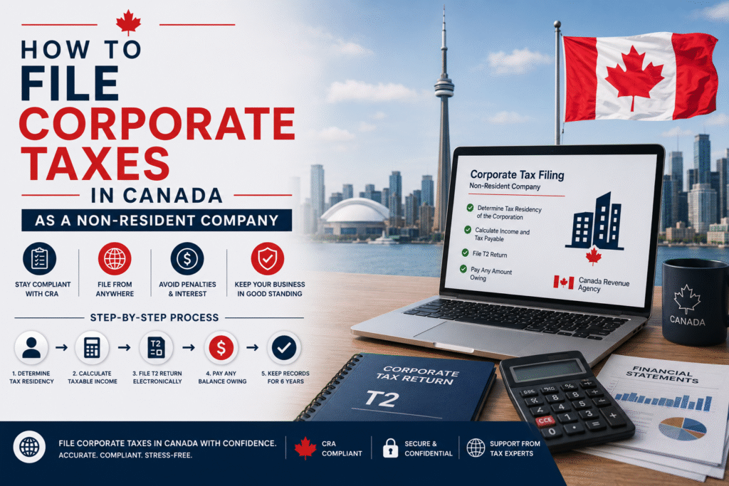 how to file corporrate taxes